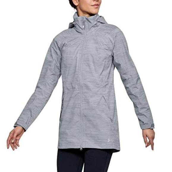Under Armour Jackets & Blazers - Under Armour Womens Trektic Parka Rain Jacket XL